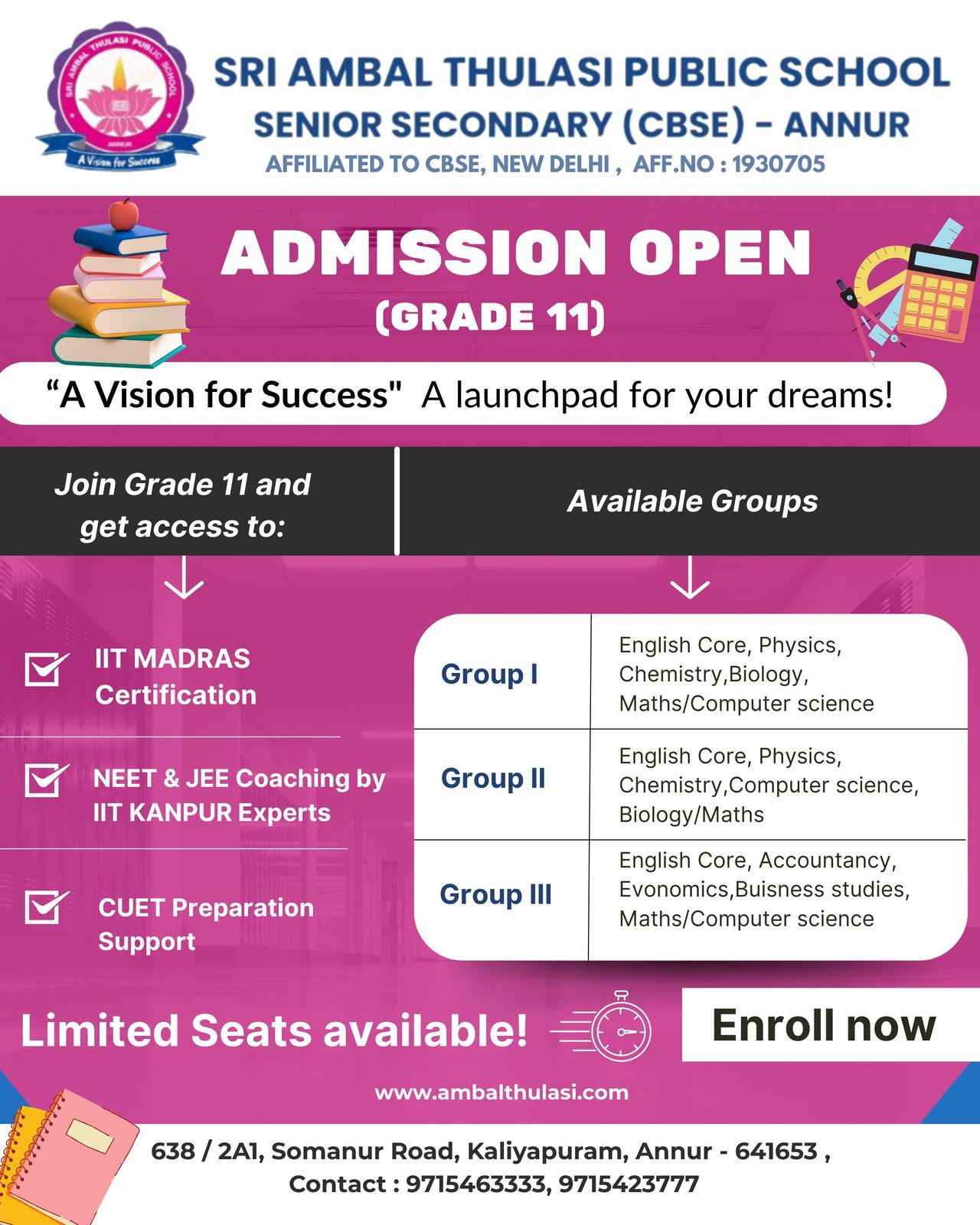 Admission Open