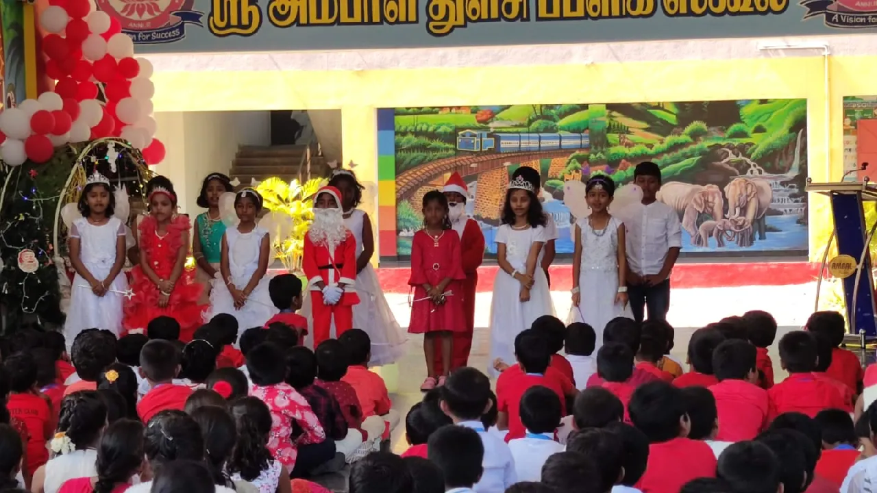 Sri Ambal Thulasi Public School - Chritmas Celebrations 2022